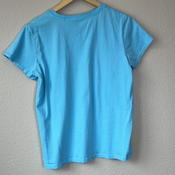 Levis Tee Shirt Classic Blue & White Size Large - Picture 5 of 5